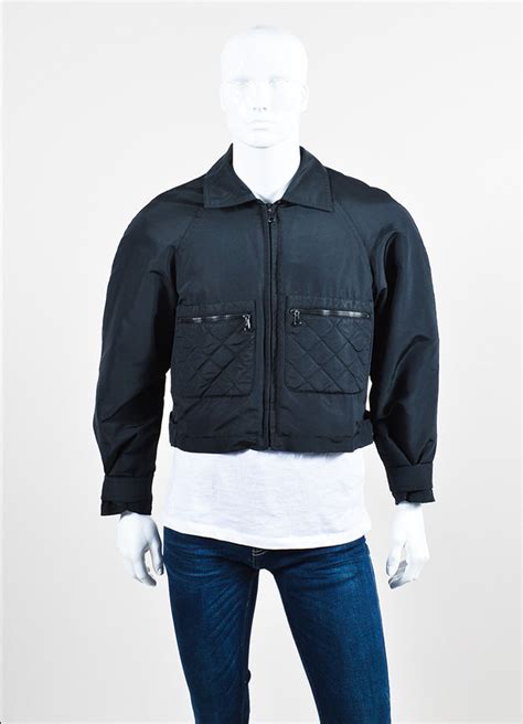 quilted bomber jacket chanel men|Chanel jacket clearance.